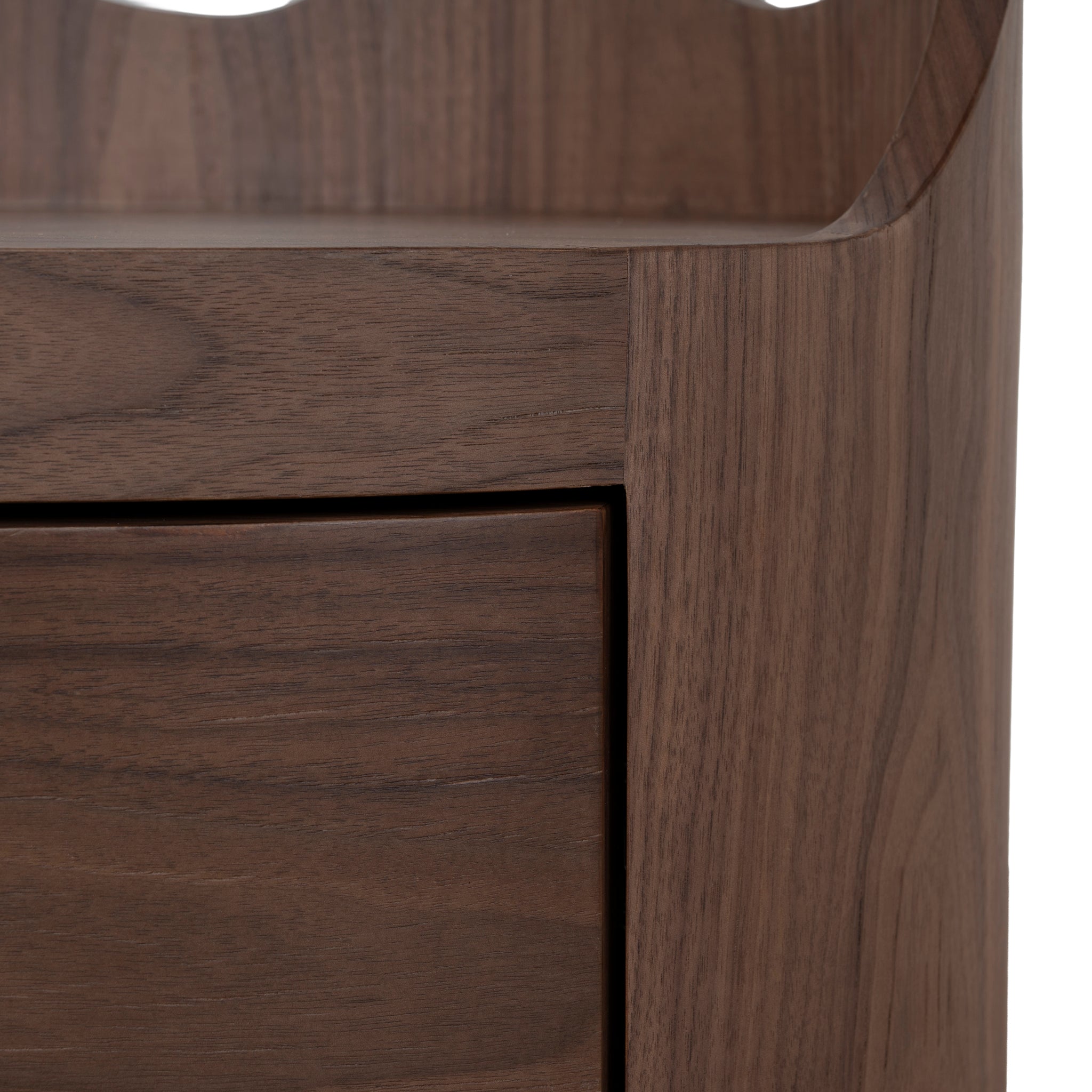 51cm Bedside Table - Walnut - image 10