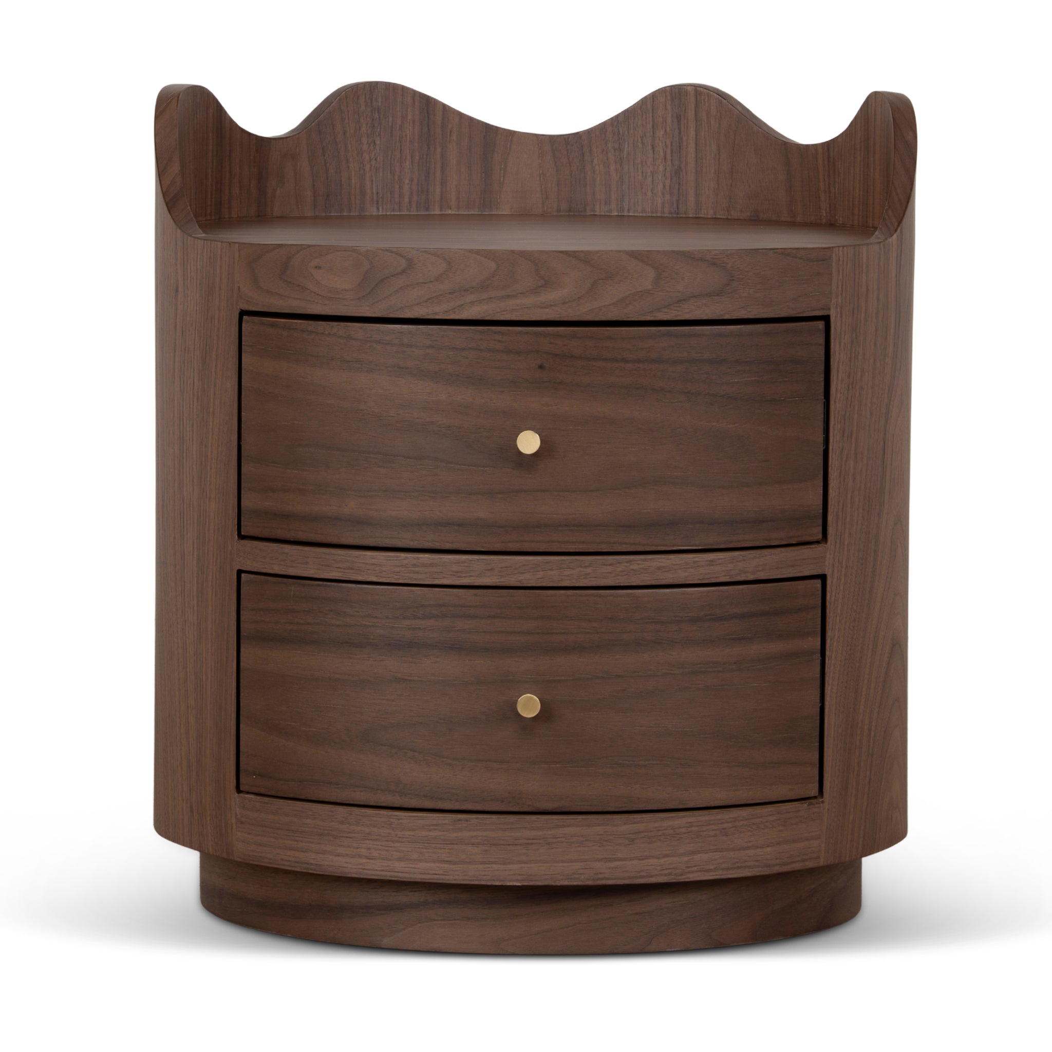 51cm Bedside Table - Walnut - image 2