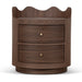 Showcasing Movera 51cm Bedside Table - Walnut ST12143-DW Bedside Table by Calibre Furniturs