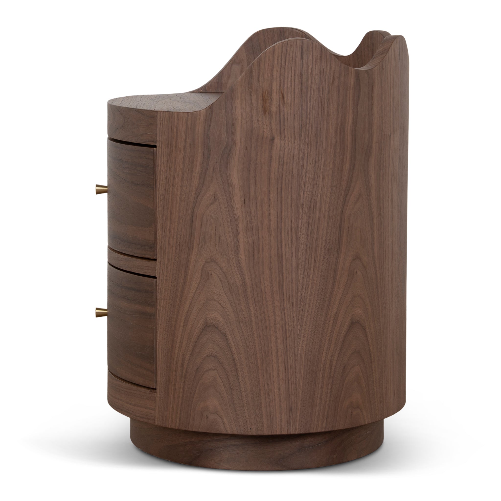 51cm Bedside Table - Walnut - image 4