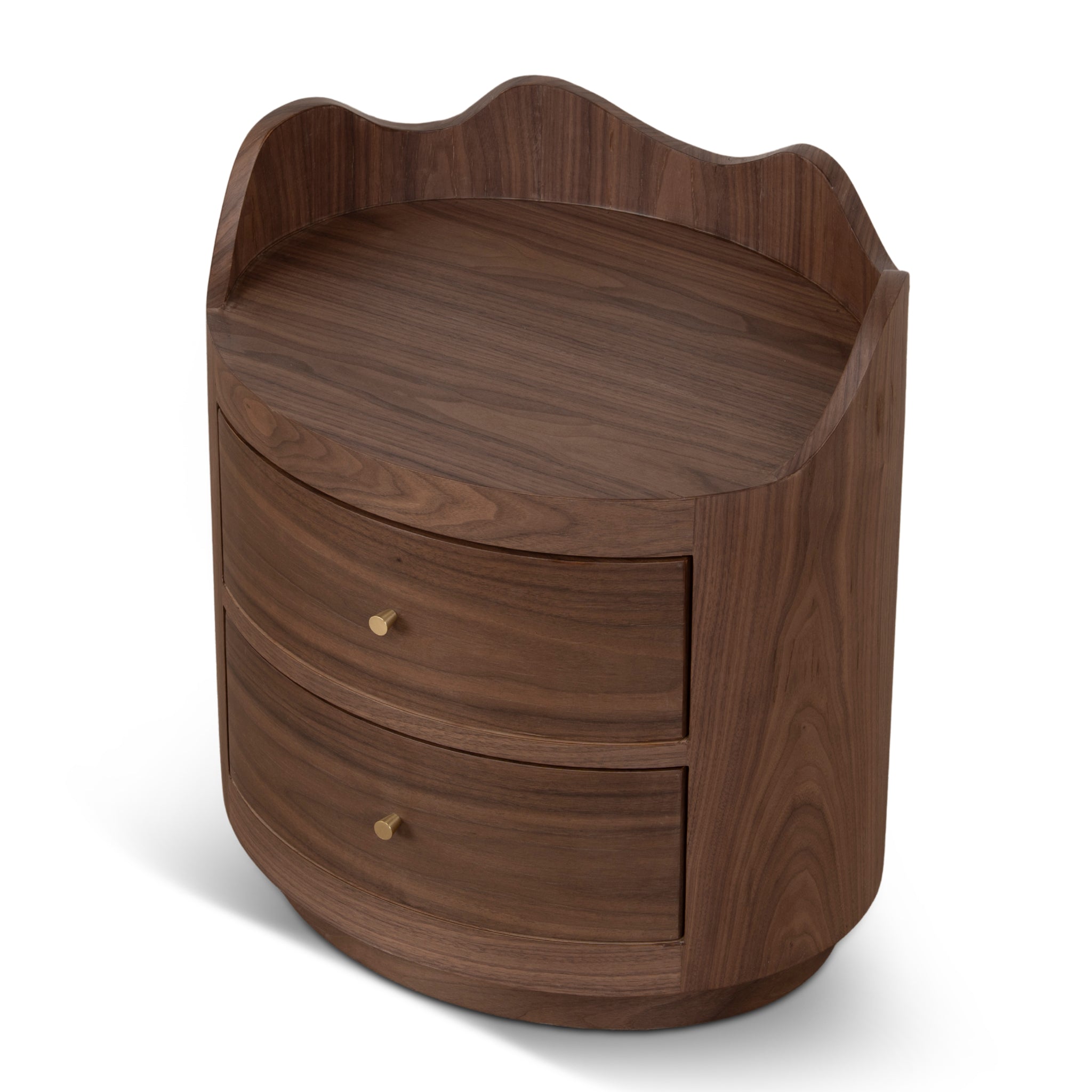 51cm Bedside Table - Walnut - image 7