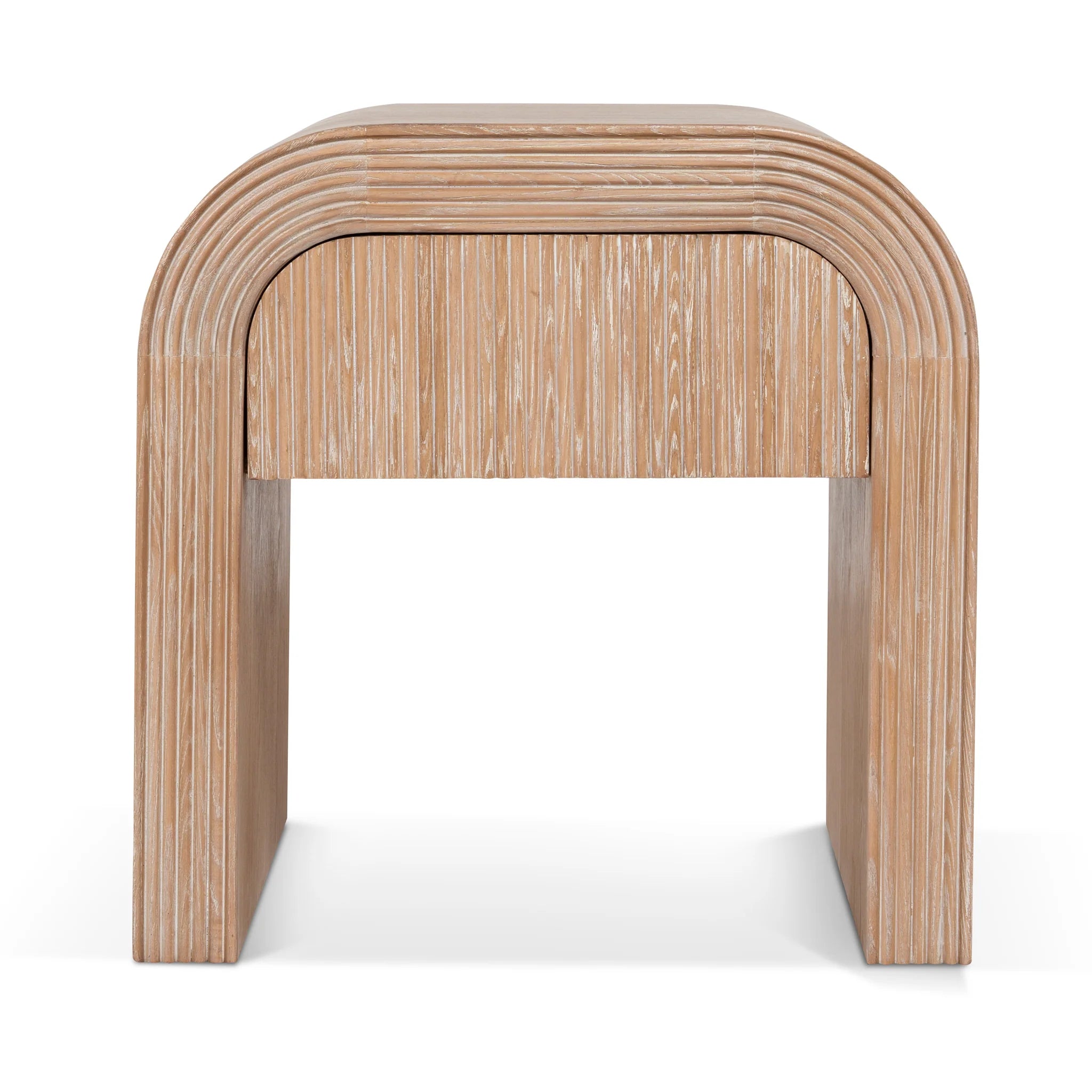Showcasing Dororina 55cm Bedside Table - Light Natural ST12155-NI Bedside Table by Calibre Furniturs