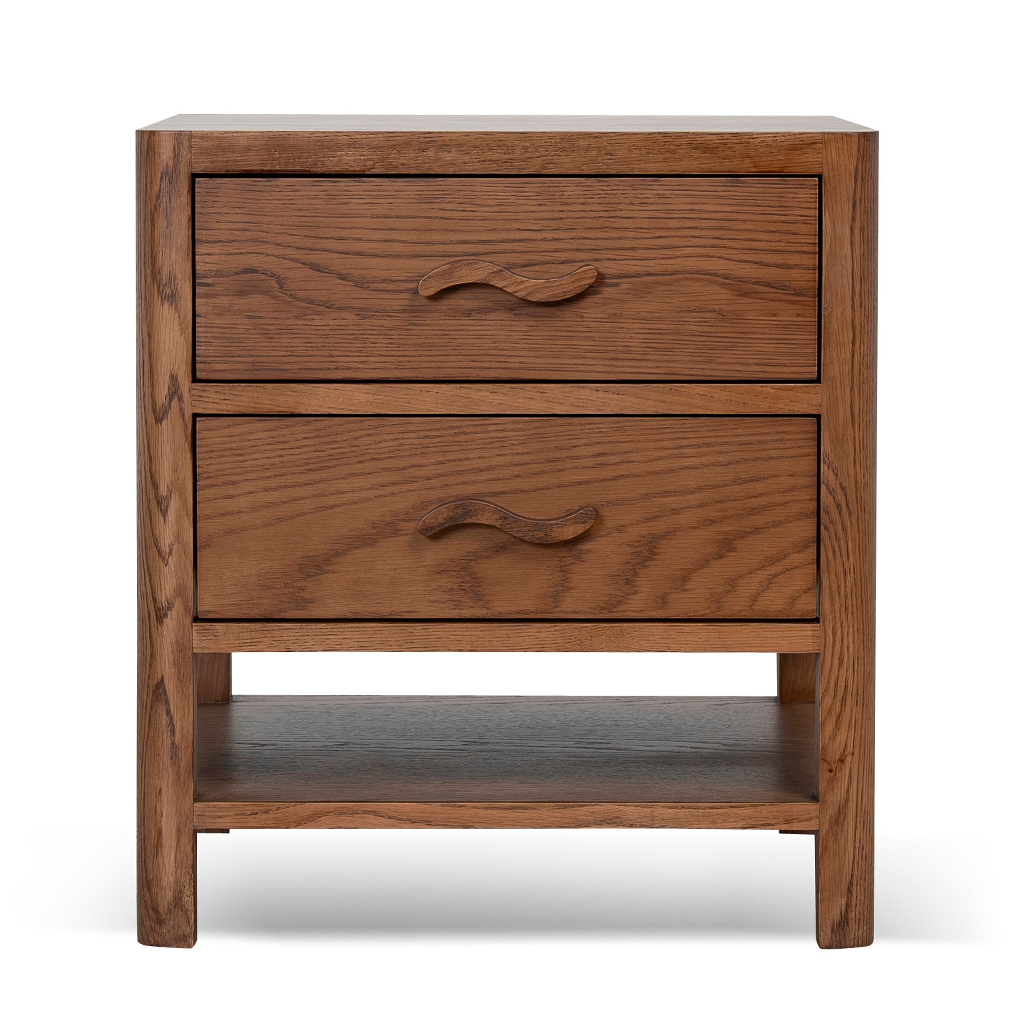 CST12262-OW 50cm Bedside Table - Walnut