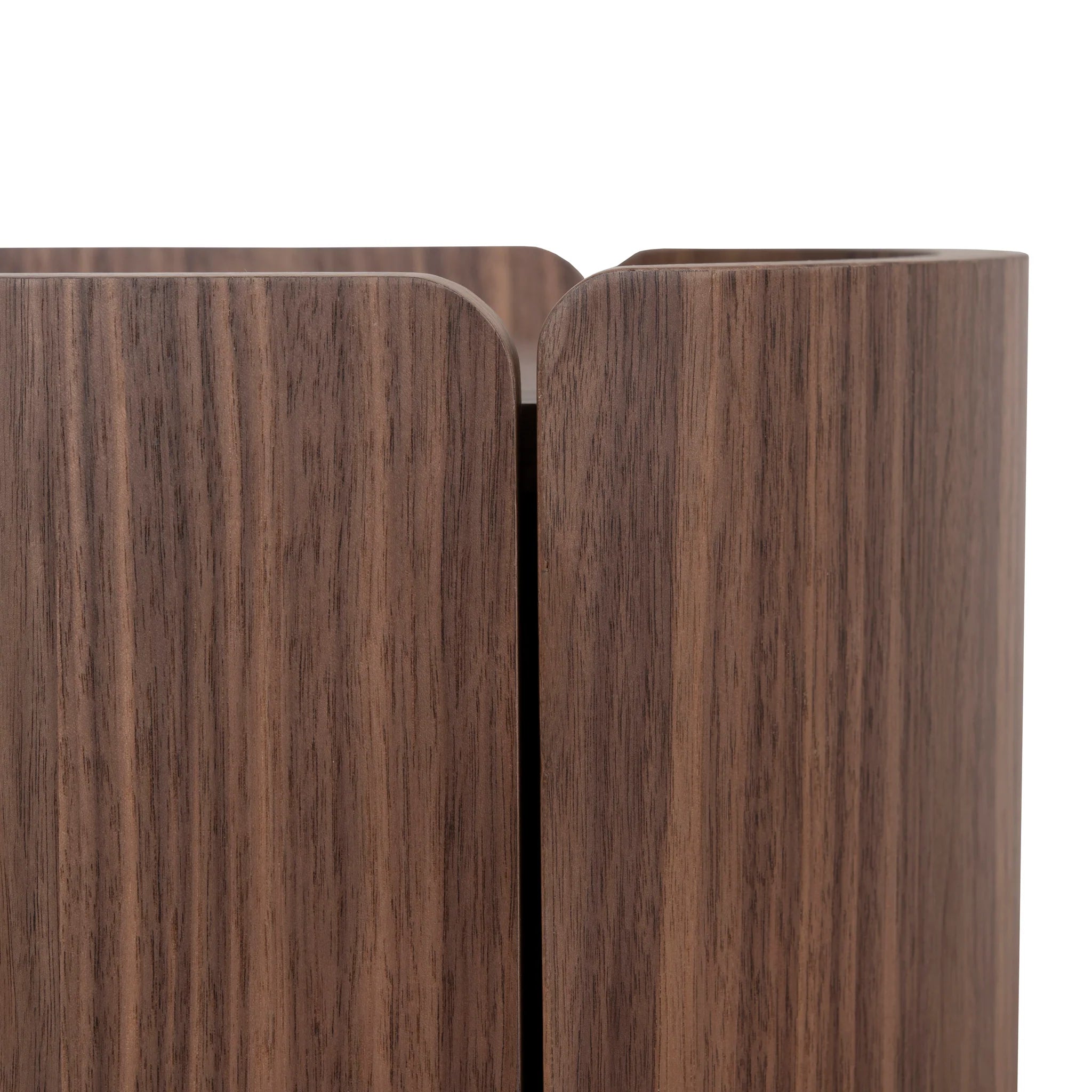 Bacera 60cm Bedside Table - Walnut