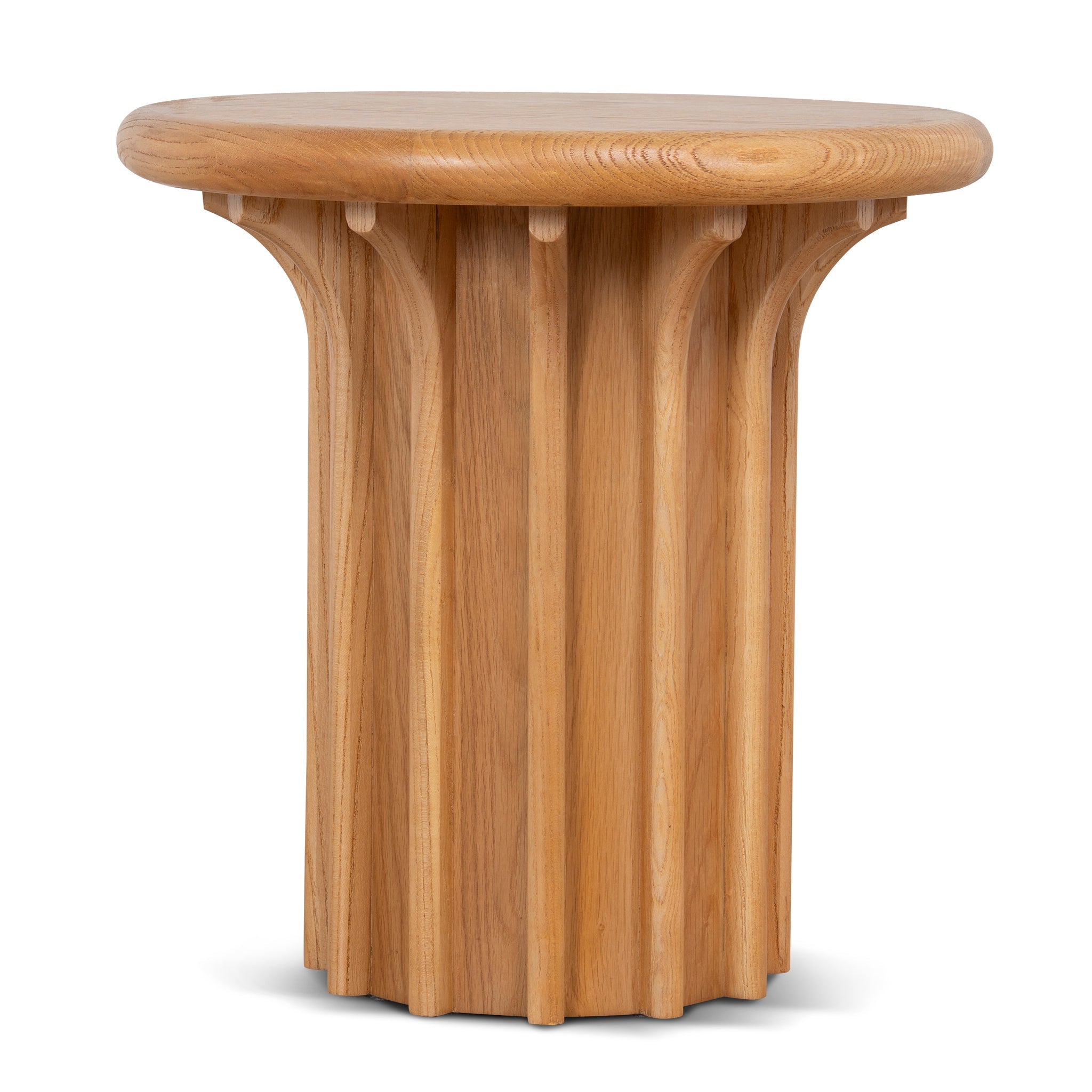 Round Side Table - Natural