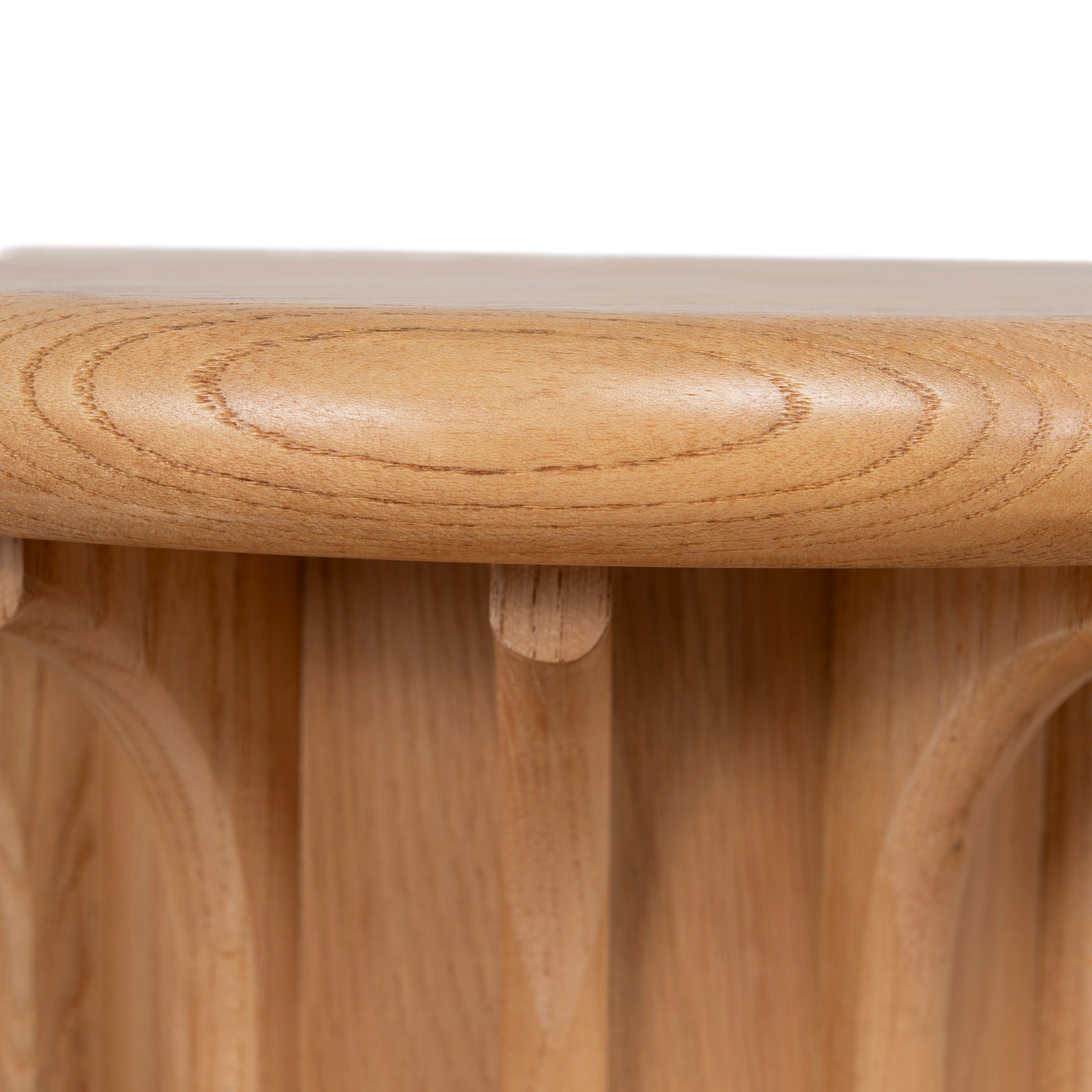 CST12354-NI Round Side Table - Natural