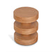 Showcasing Bedora 42cm Side Table - Natural ST12358-NI Side Table by Calibre Furniturs