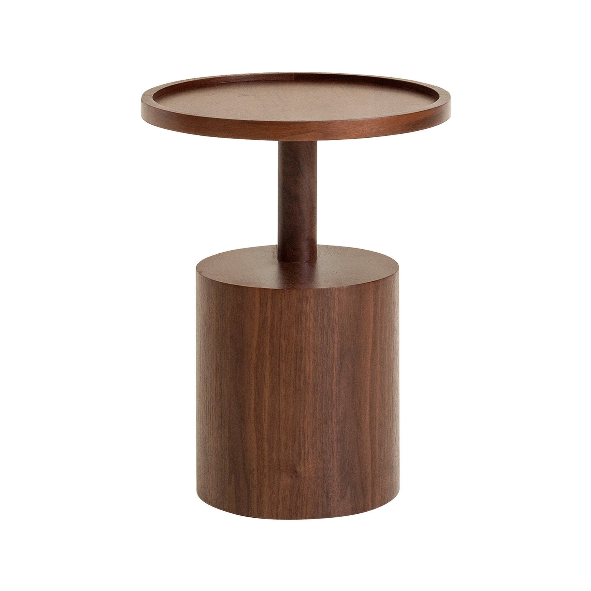 CST12578-IG 40cm Side Table - Walnut