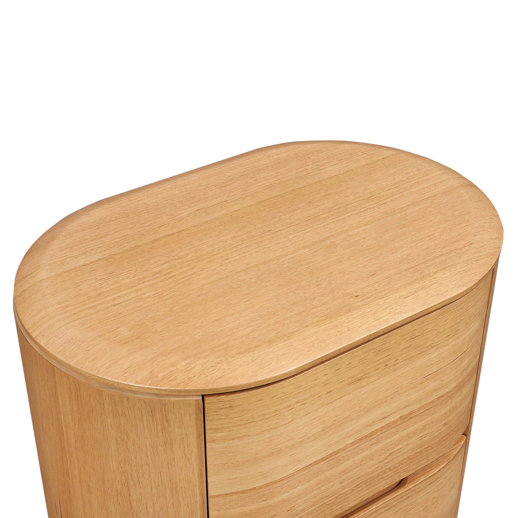 CST12640-MA 60cm Tassie Oak Bedside Table - Natural
