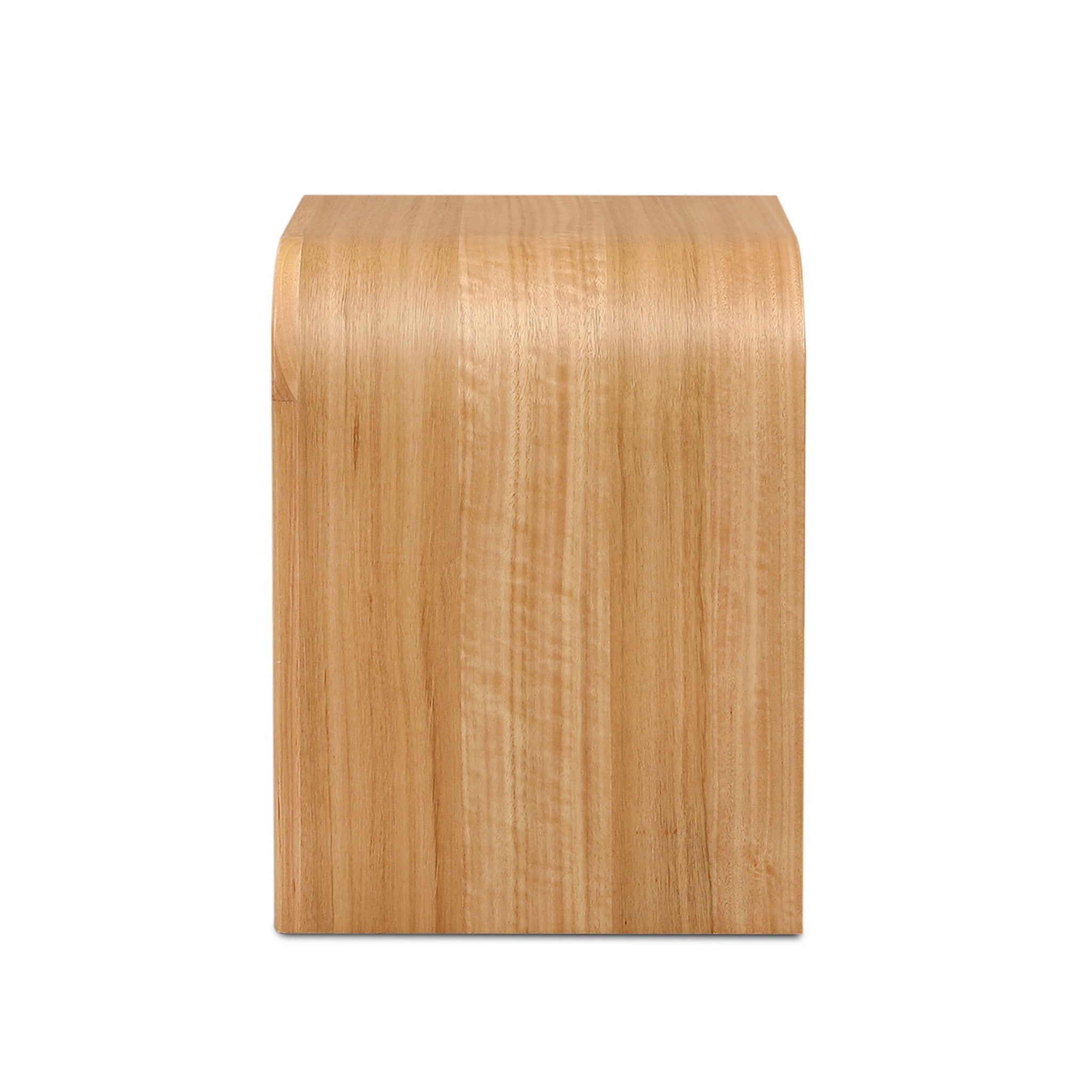 CST12641-MA 55cm Tassie Oak Bedside Table - Natural