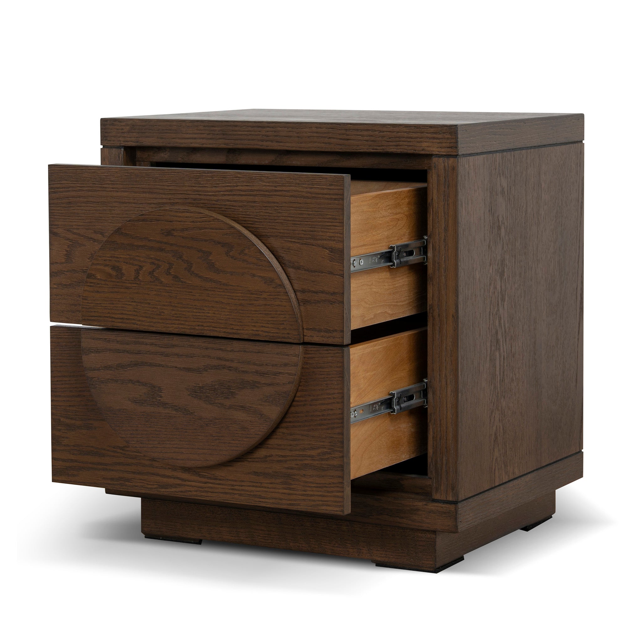 Bedside Table - Caramel Oak