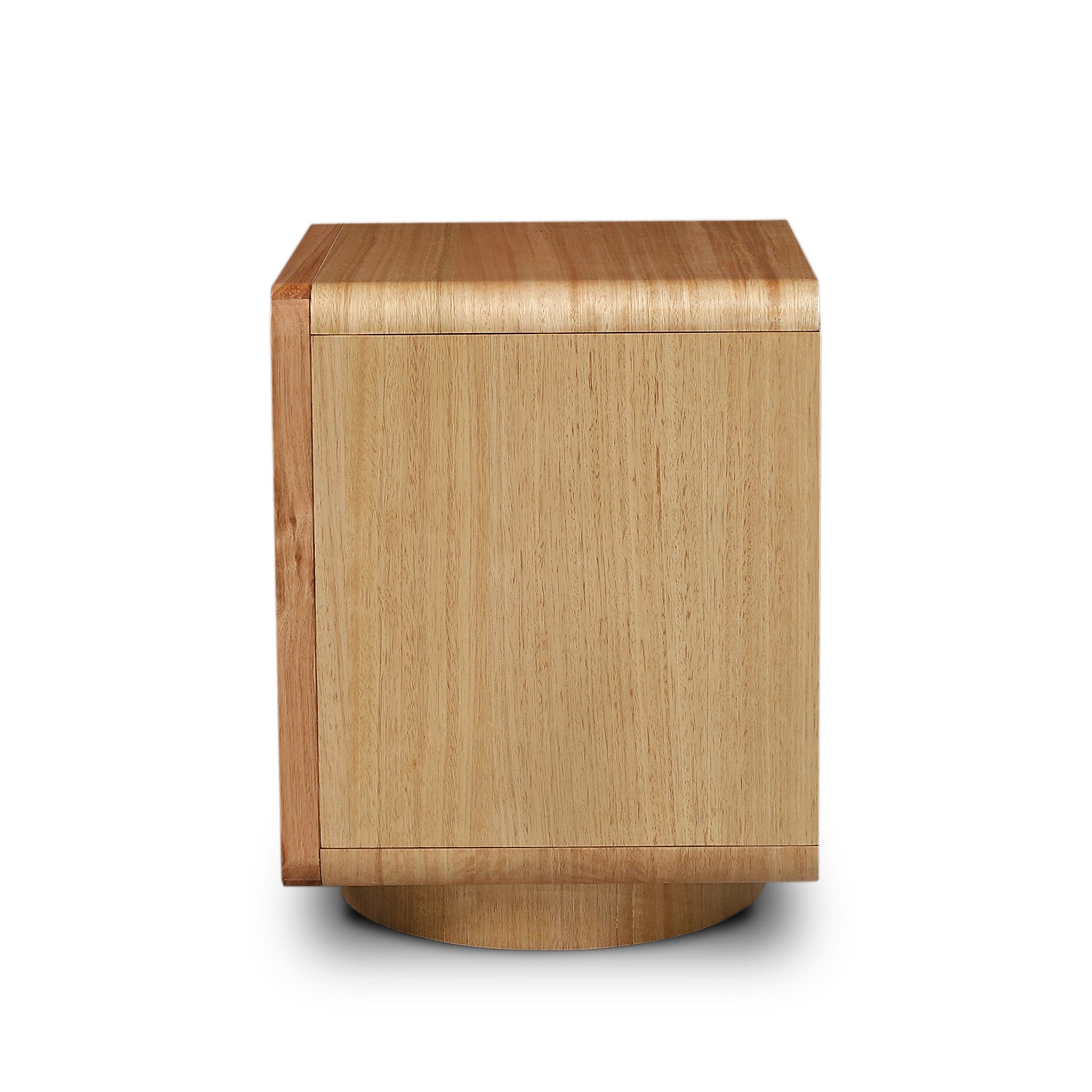 52cm Tassie Oak Bedside Table - Natural - image 3