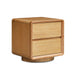52cm Tassie Oak Bedside Table - Natural