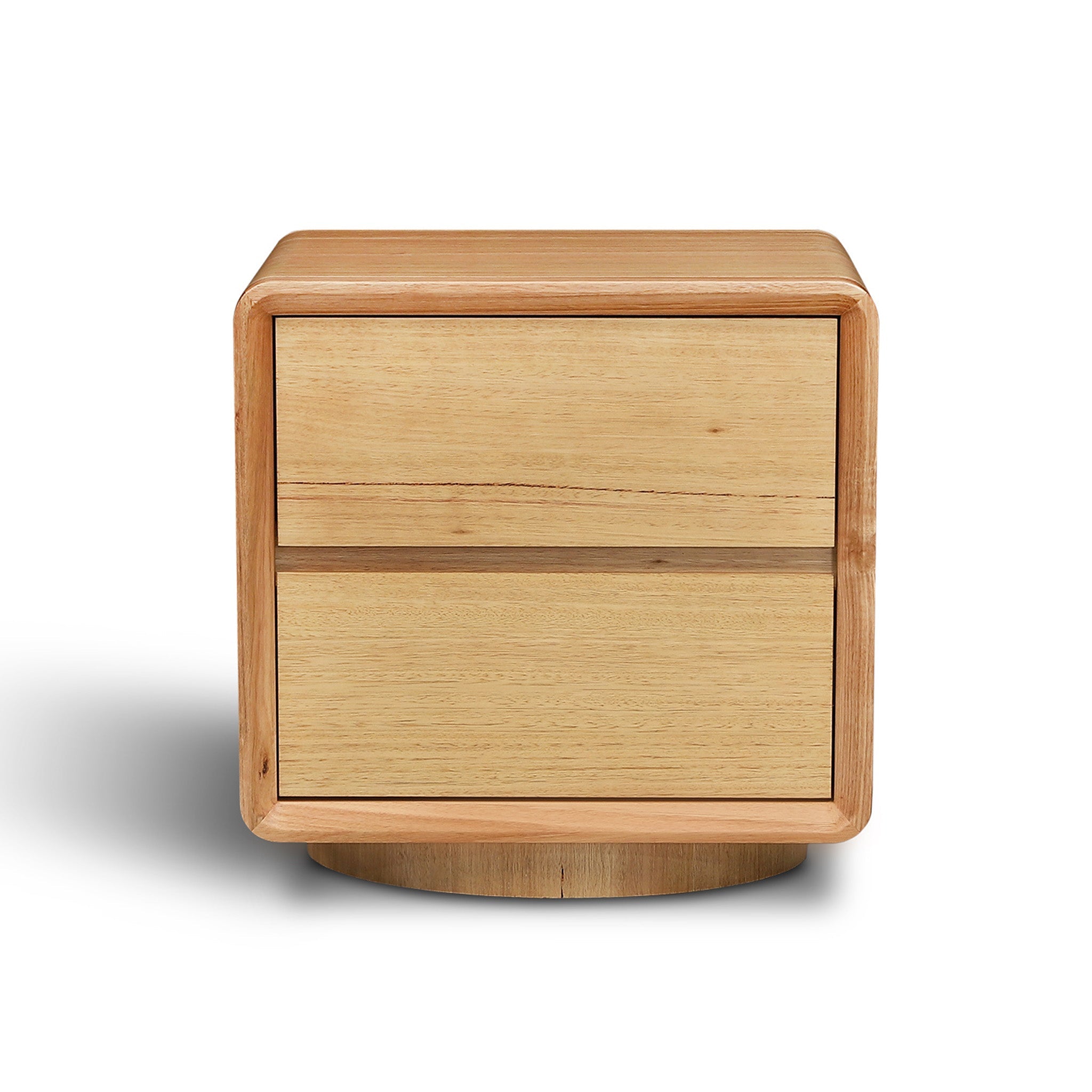 52cm Tassie Oak Bedside Table - Natural - image 2