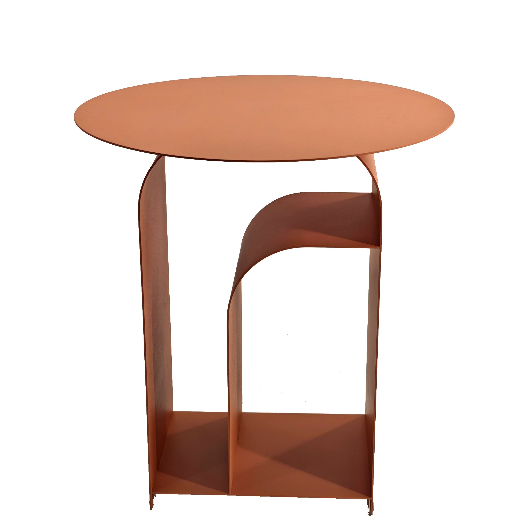 CST12702-BC 38cm Round Side Table - Blush