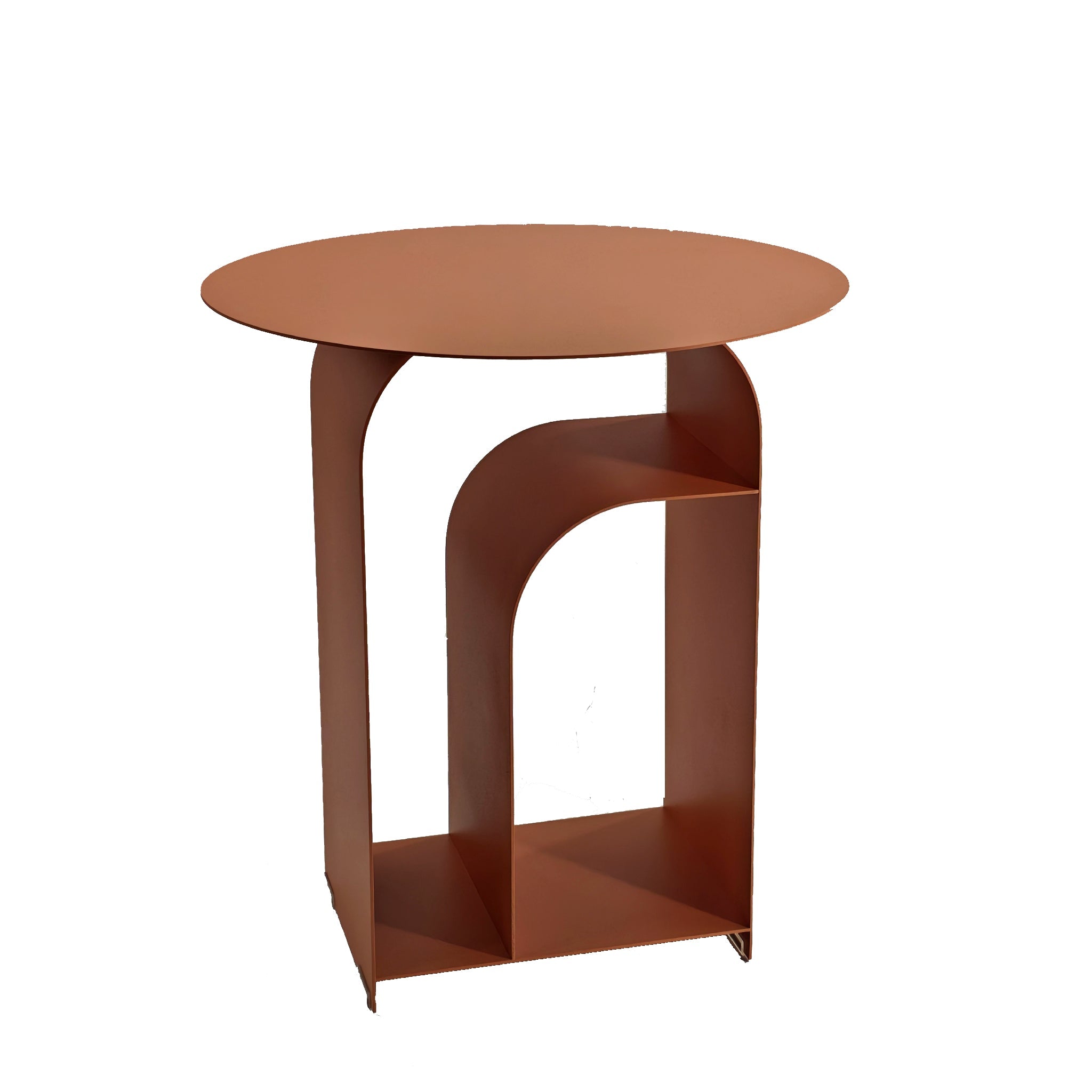 CST12702-BC 38cm Round Side Table - Blush