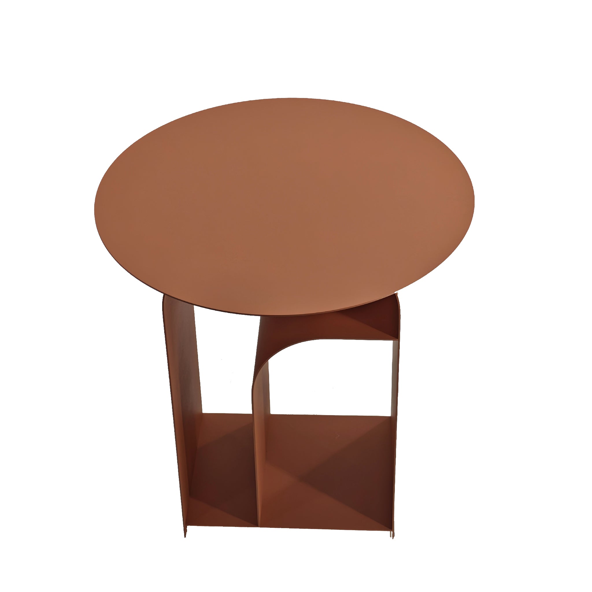CST12702-BC 38cm Round Side Table - Blush