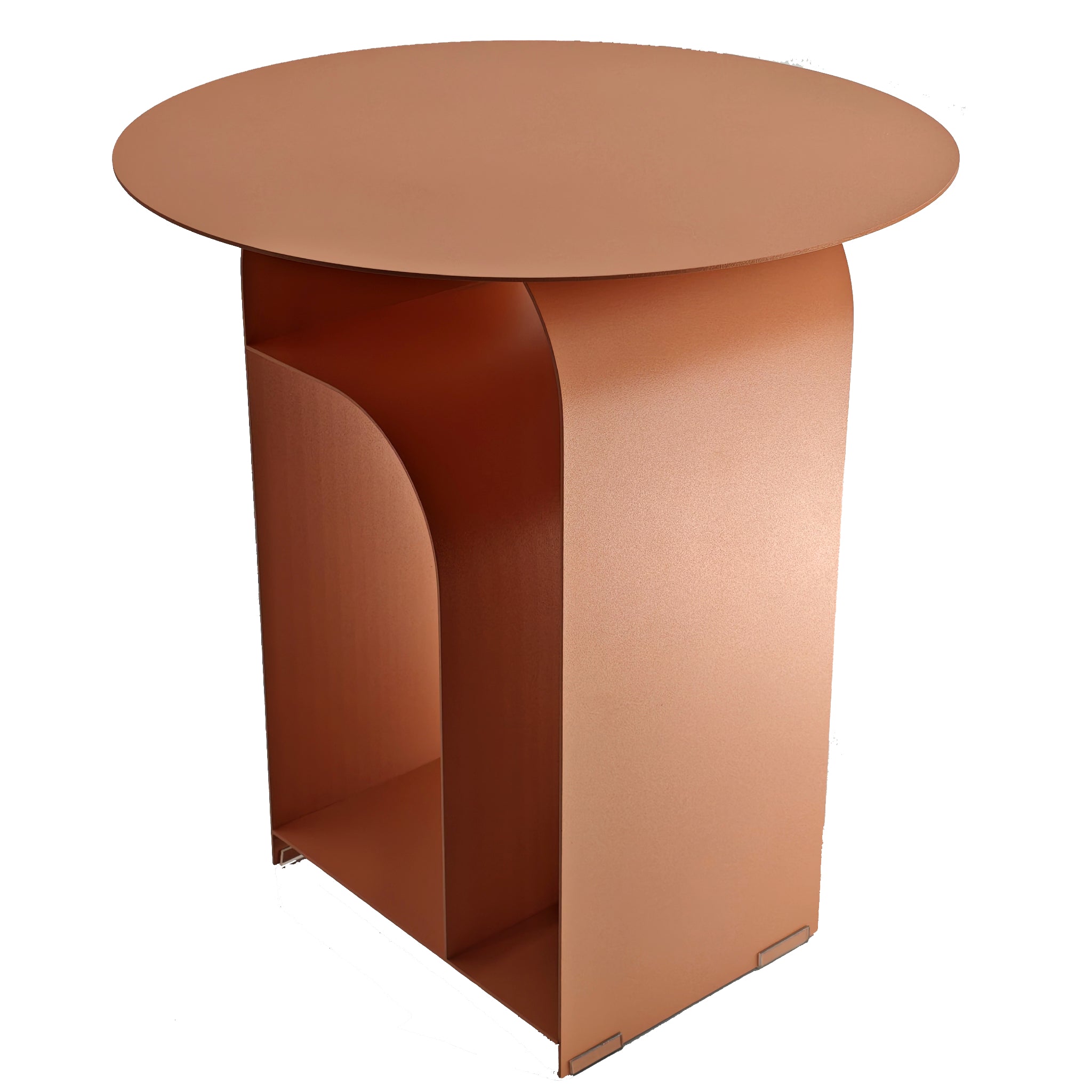 CST12702-BC 38cm Round Side Table - Blush