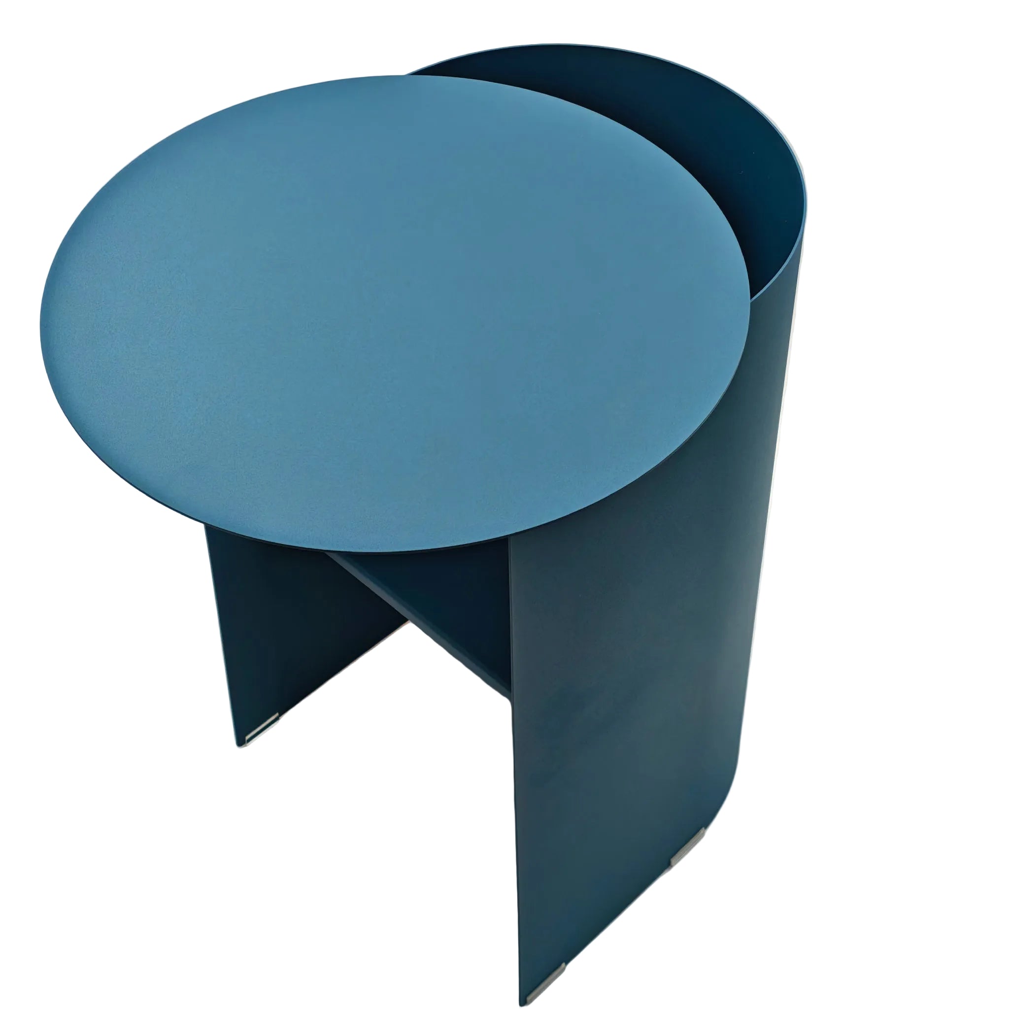CST12703-BC 38cm Side Table - Navy Blue