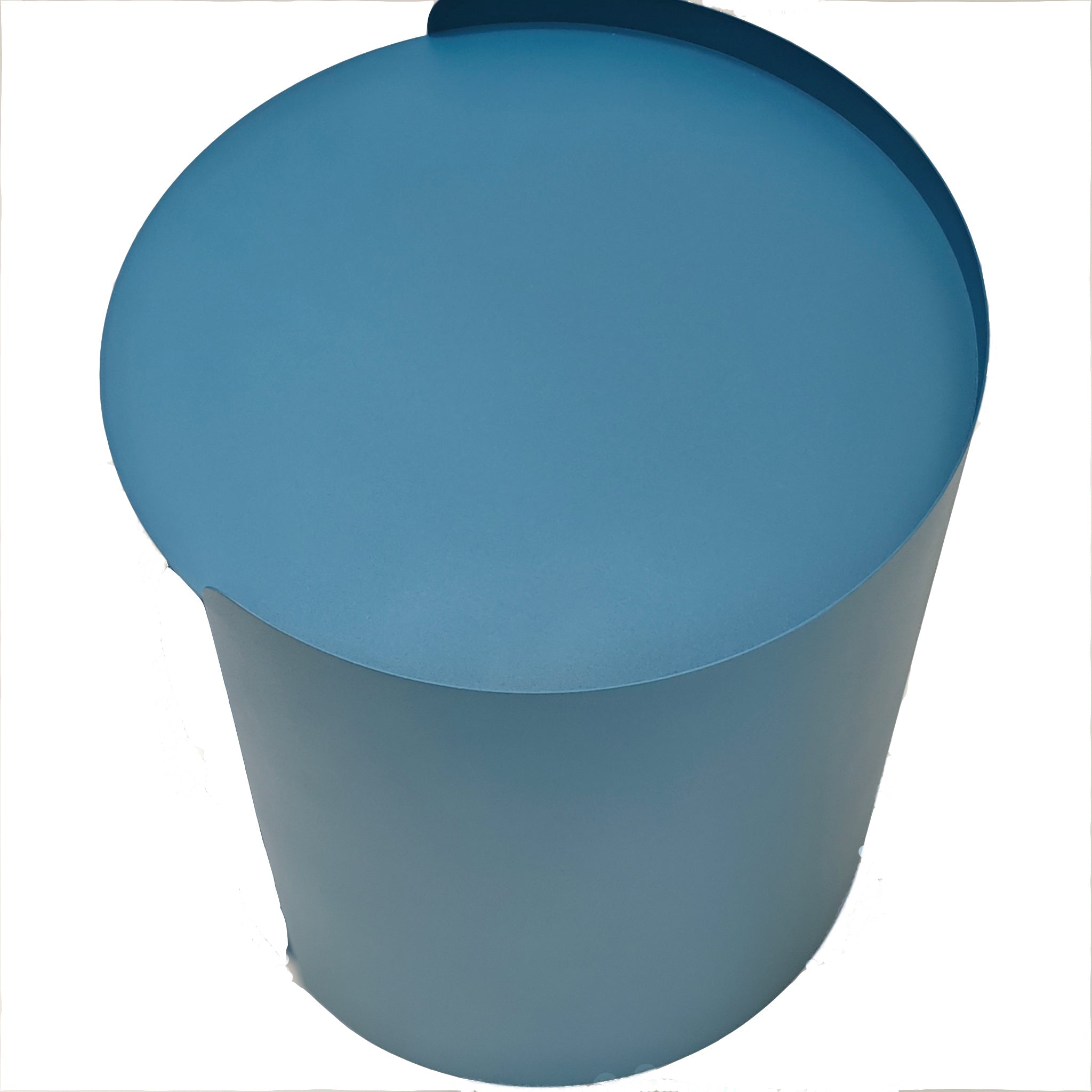 CST12708-BC 37cm Round Side Table - Navy Blue