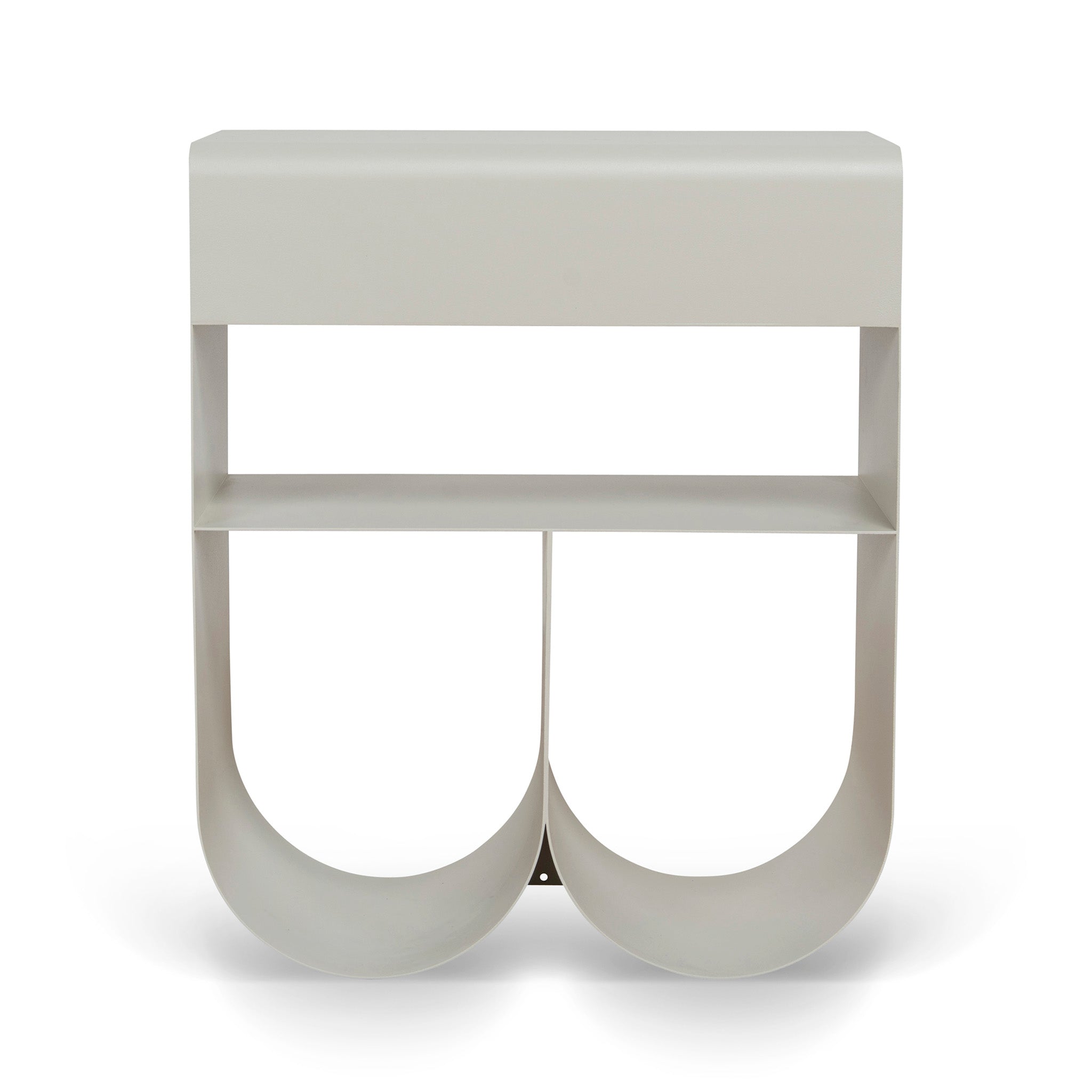CST12709-BC 40cm Side Table - Almond Milk