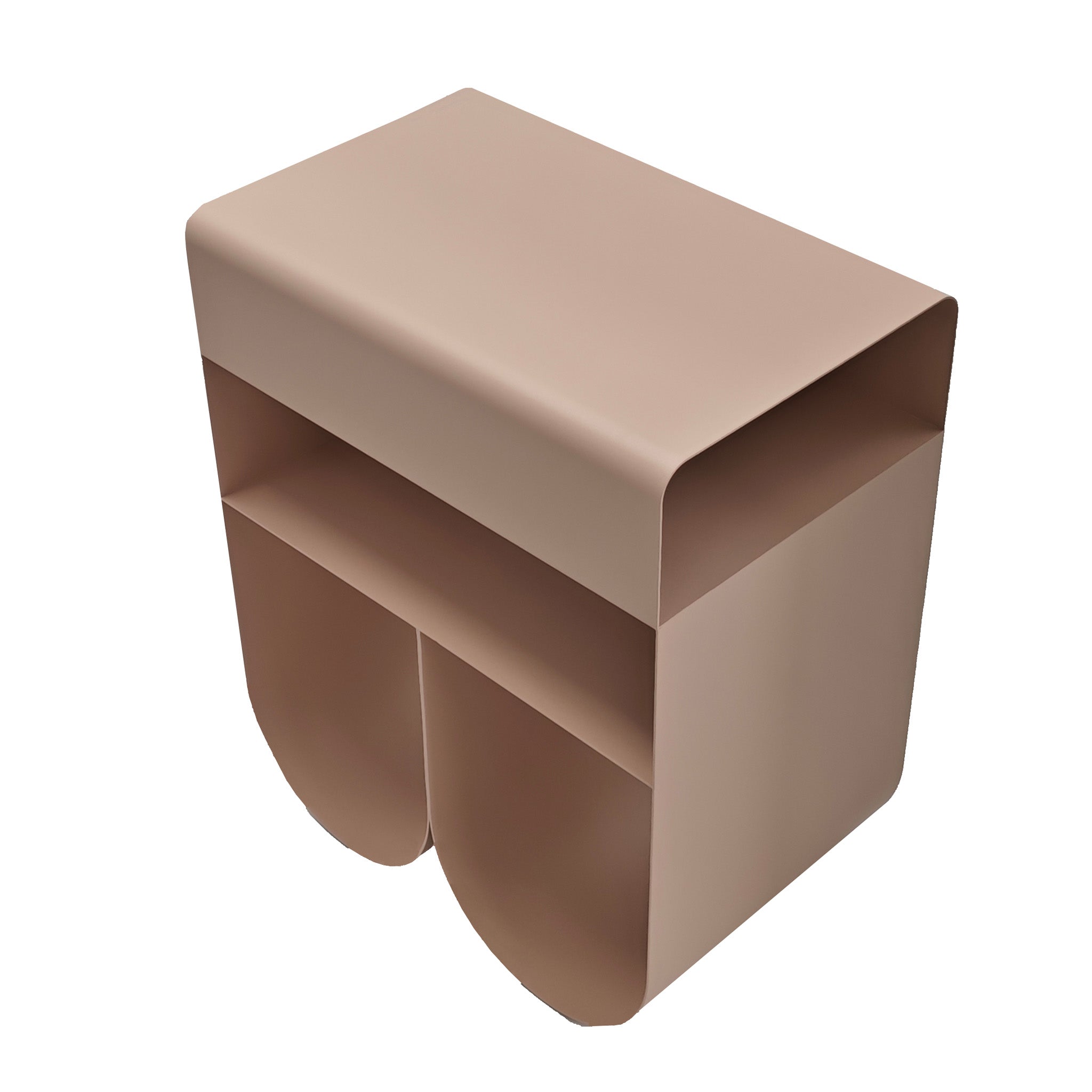 CST12710-BC 40cm Side Table - Smoky Pink