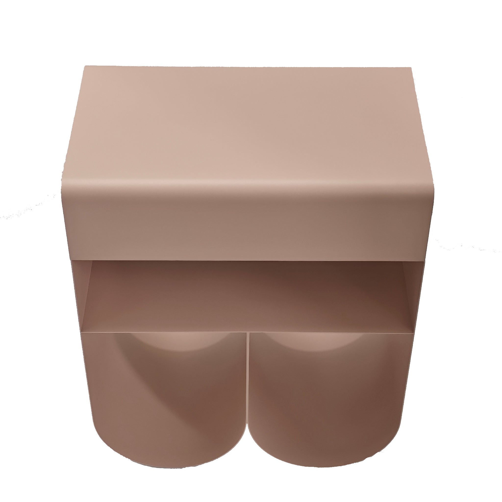 CST12710-BC 40cm Side Table - Smoky Pink
