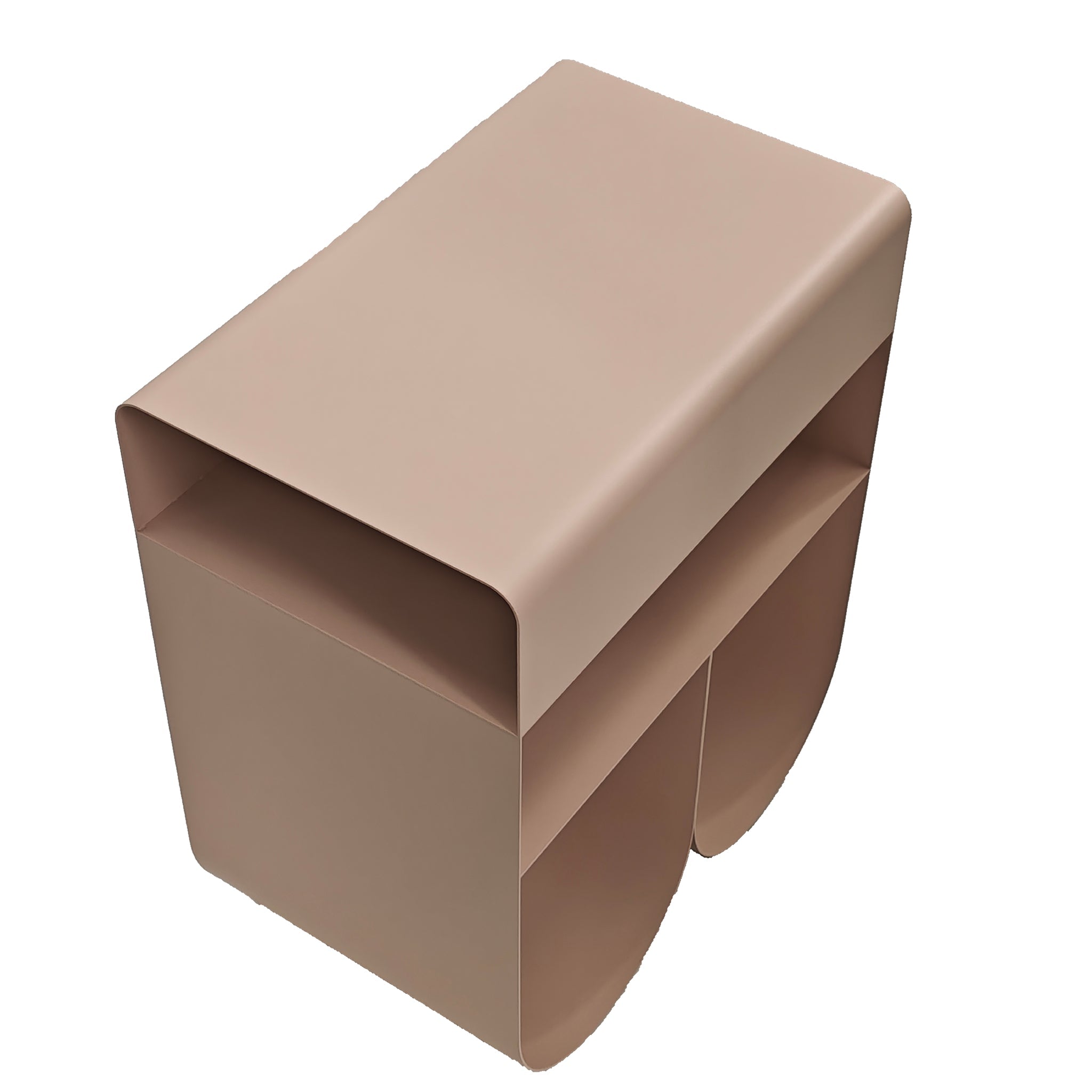 CST12710-BC 40cm Side Table - Smoky Pink