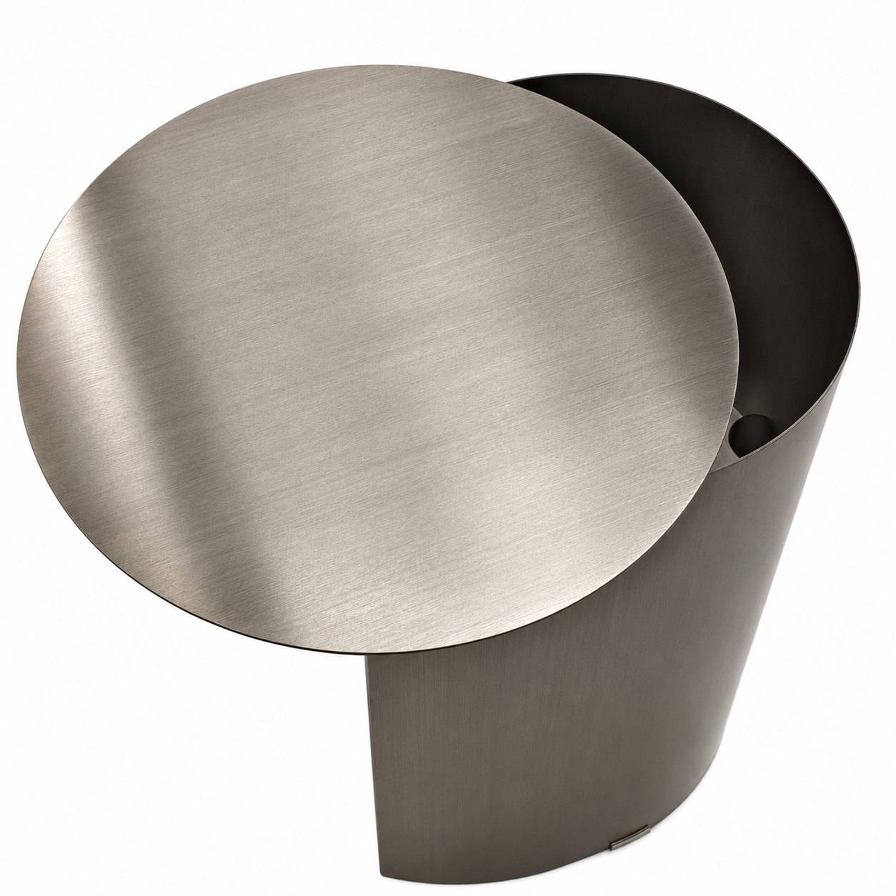 CST12730-BC 38cm Side Table - Stainless Steel