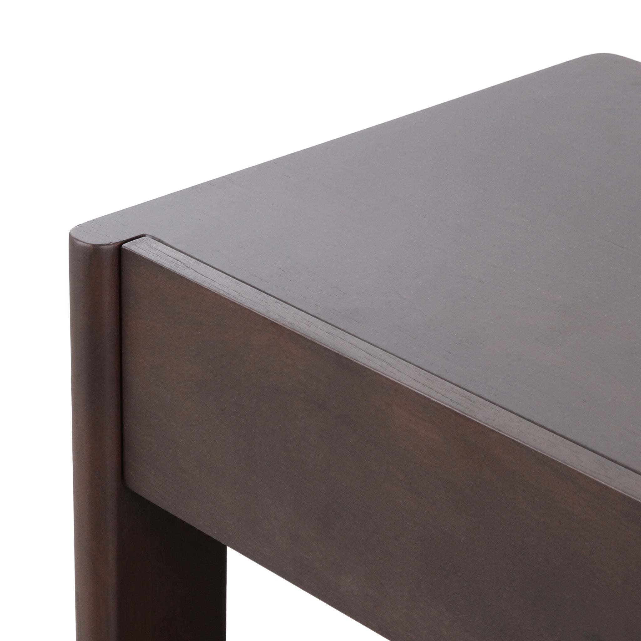 50cm Side Table - Walnut