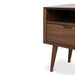SQ Wooden Bedside Table - Walnut - image 10