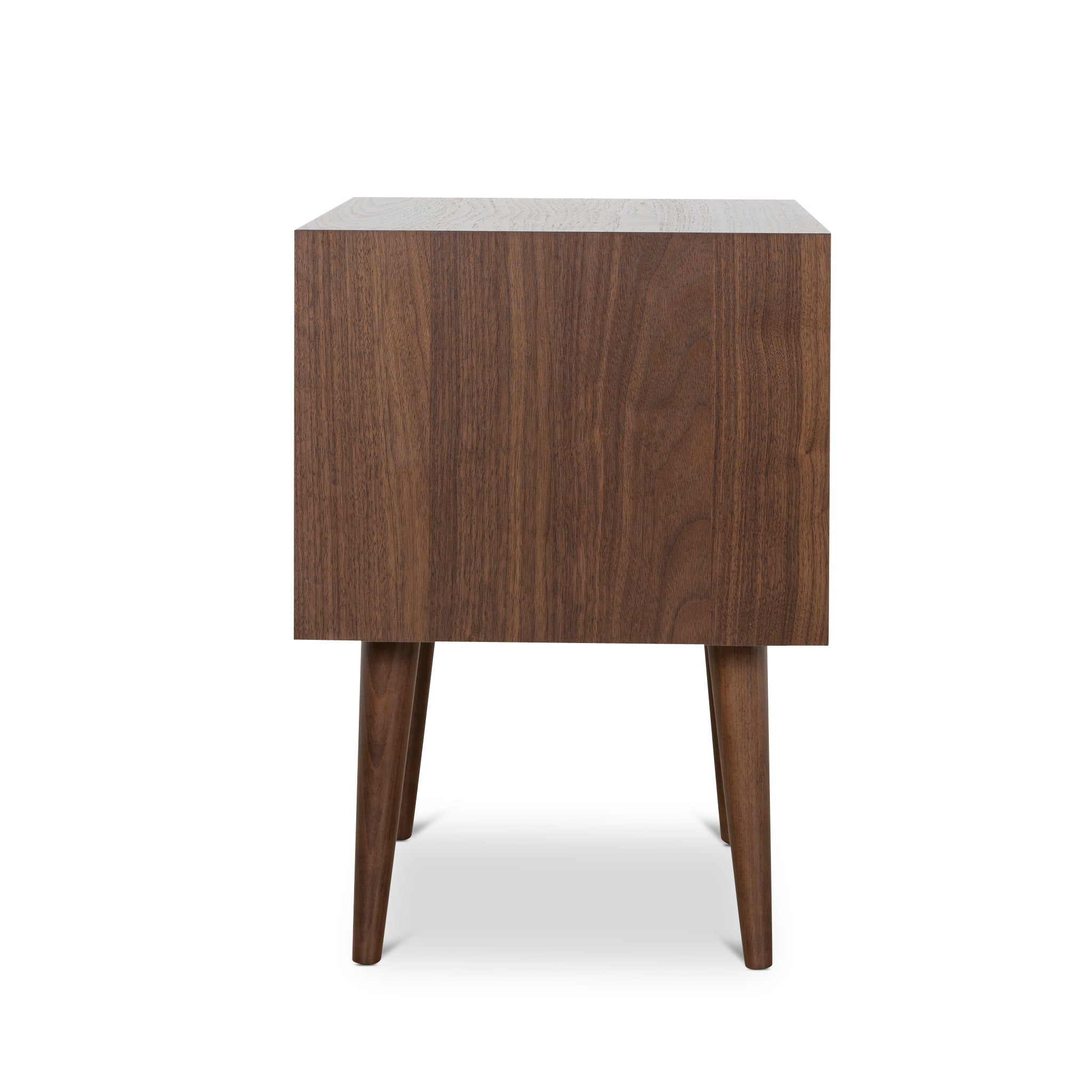 SQ Wooden Bedside Table - Walnut - image 3