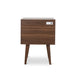 SQ Wooden Bedside Table - Walnut - image 5