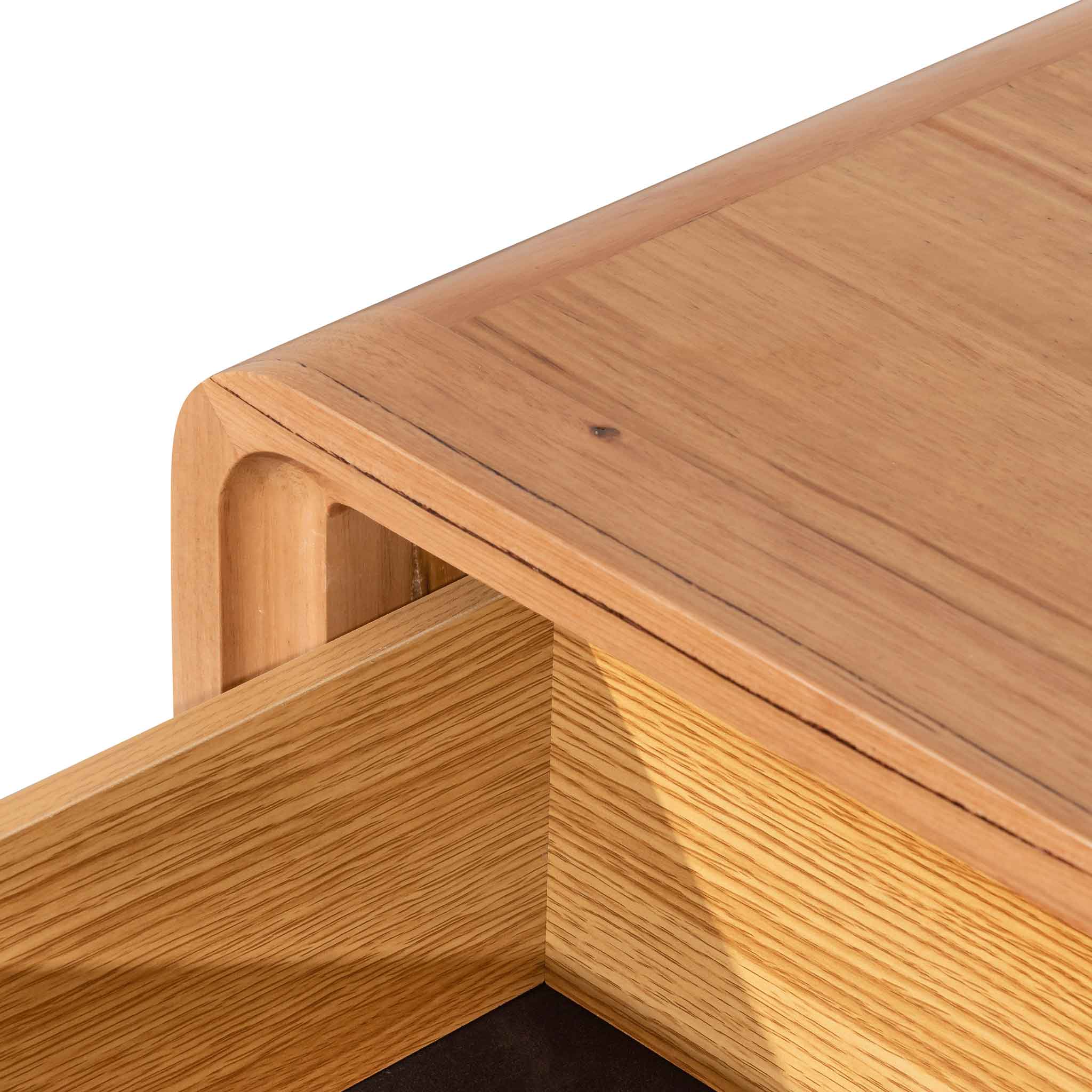 Single Drawer Bedside Table - Messmate - image 4