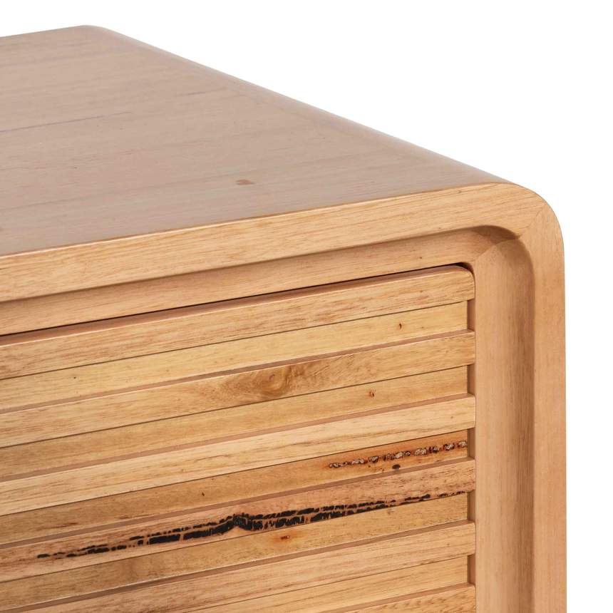 Single Drawer Bedside Table - Messmate