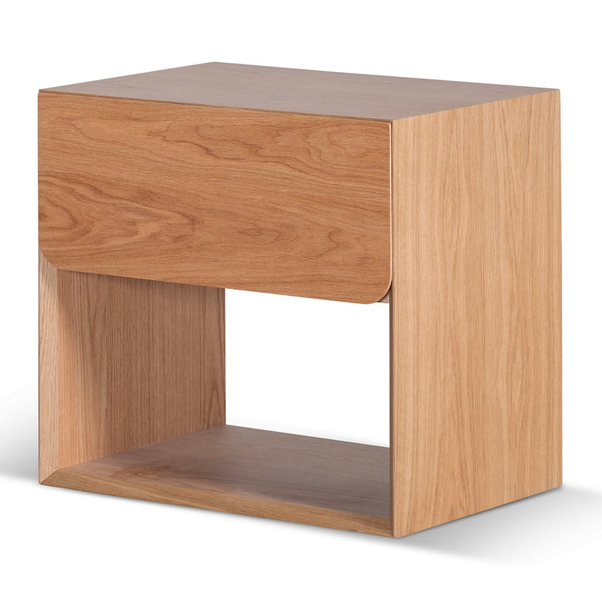 Oak Bedside Table - Natural