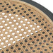 50cm Round Glass Side Table - Black - image 7