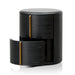 46cm Round Bedside Table - Black - image 5