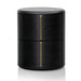46cm Round Bedside Table - Black - image 2