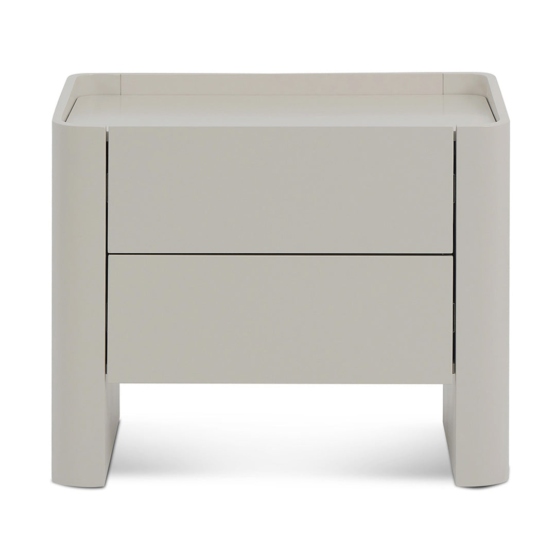 CST8454-IG 65cm Bedside Table - Warm Grey