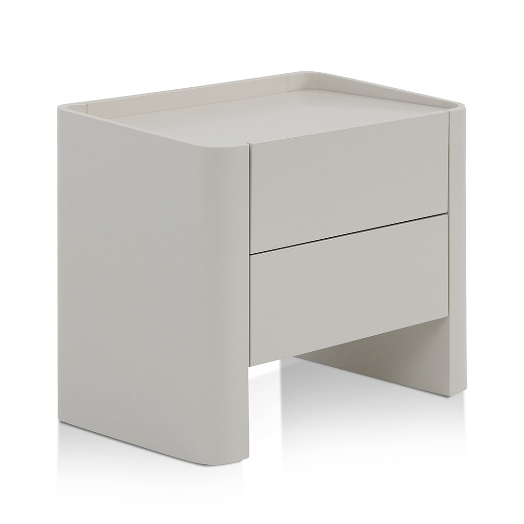 Bedside Table - Warm Grey