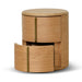 46cm Round Bedside Table - Natural - image 7