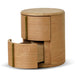 46cm Round Bedside Table - Natural - image 5