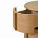 46cm Round Bedside Table - Natural - image 9
