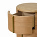 46cm Round Bedside Table - Natural - image 8