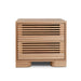 Showcasing Valosora Bedside Table - Natural ST8610-DW Bedside Table by Calibre Furniturs