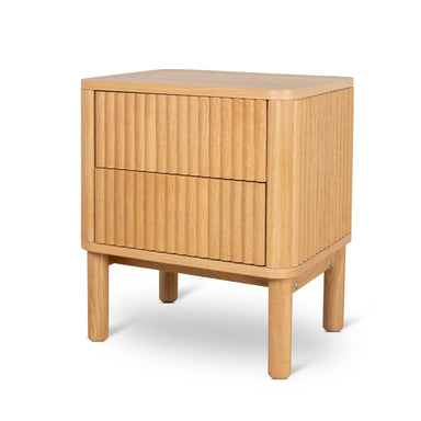 Showcasing Vapalora Bedside Table - Natural ST8627-KD Bedside Table by Calibre Furniturs