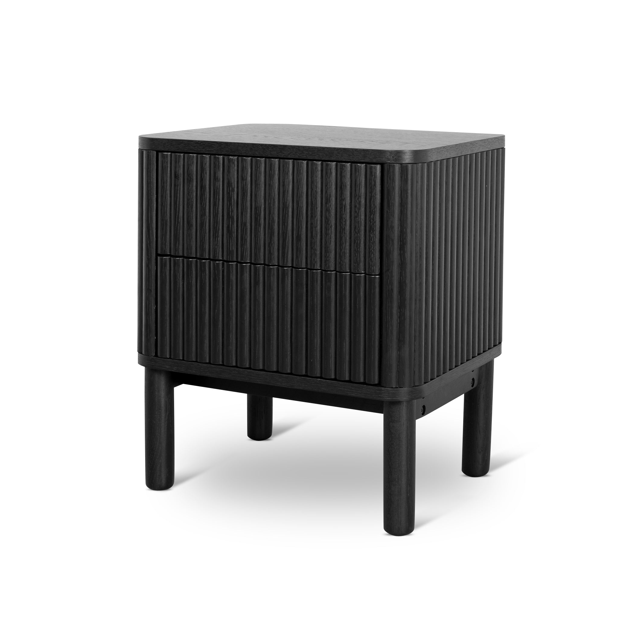 Bedside Table - Full Black