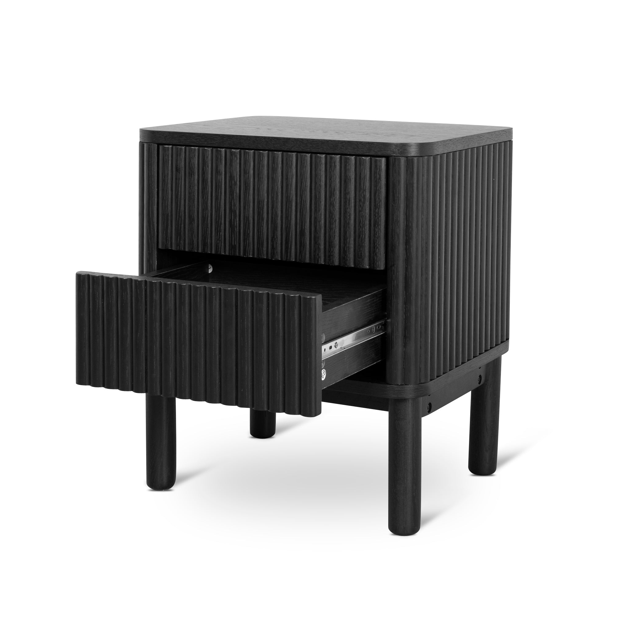Bedside Table - Full Black - image 5