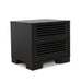 Showcasing Lugusa Bedside Table - Full Black ST8630-DW Bedside Table by Calibre Furniturs